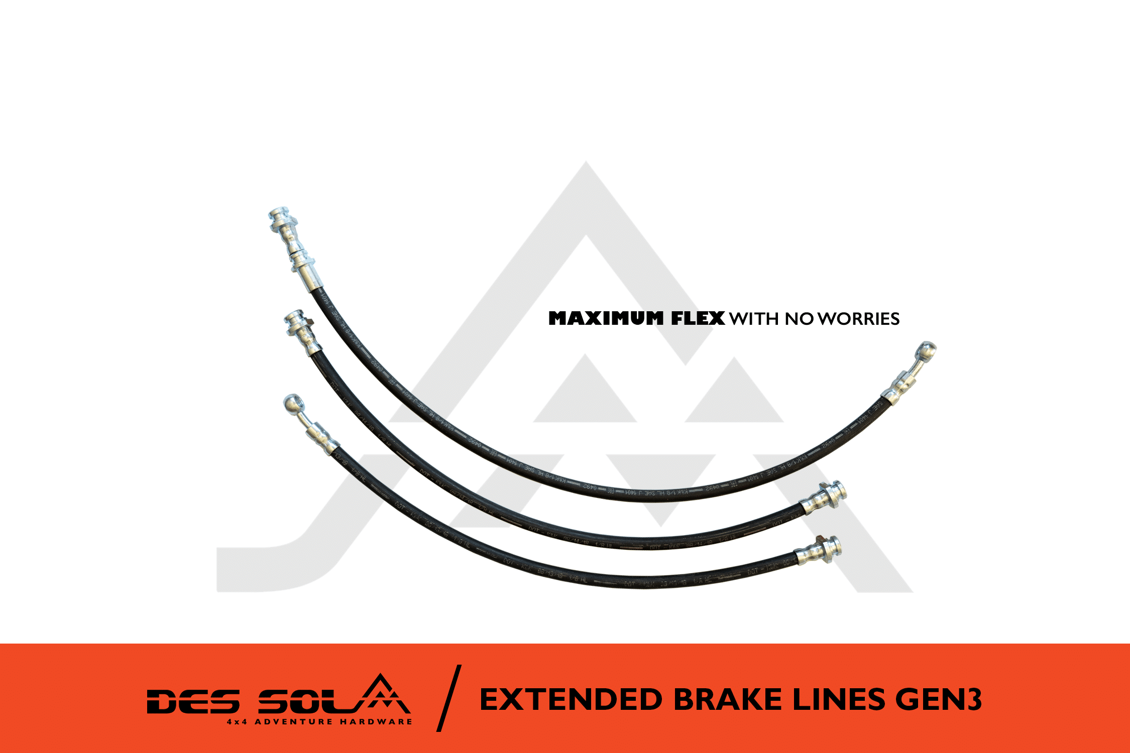 Extended Brake Hoses 