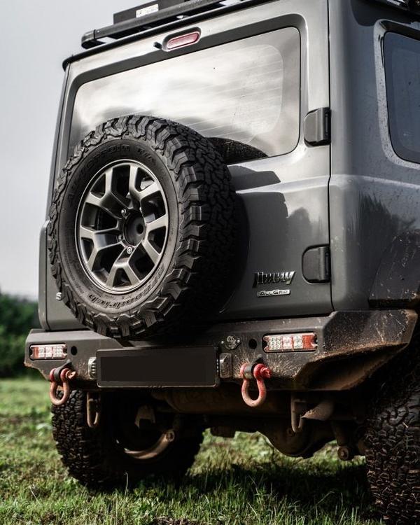 WILDOG ACCESSORIES Steel Rear Bar including Towbar Hitch (Jimny Year 2018+)