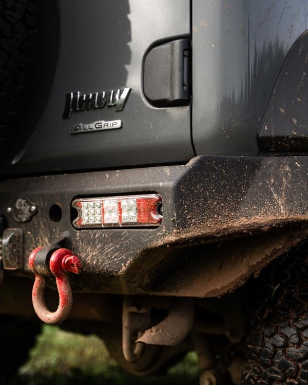 WILDOG ACCESSORIES Steel Rear Bar including Towbar Hitch (Jimny Year 2018+)