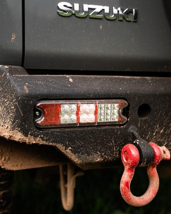 WILDOG ACCESSORIES Steel Rear Bar including Towbar Hitch (Jimny Year 2018+)